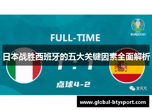 日本战胜西班牙的五大关键因素全面解析 日本战胜西班牙的五大关键因素全面解析