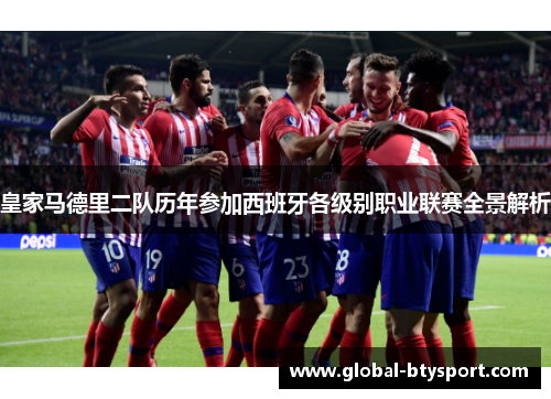 皇家马德里二队历年参加西班牙各级别职业联赛全景解析