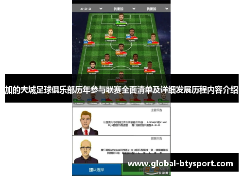 加的夫城足球俱乐部历年参与联赛全面清单及详细发展历程内容介绍 加的夫城足球俱乐部历年参与联赛全面清单及详细发展历程内容介绍