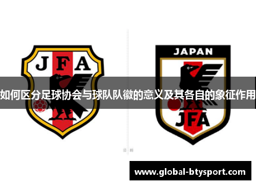 如何区分足球协会与球队队徽的意义及其各自的象征作用